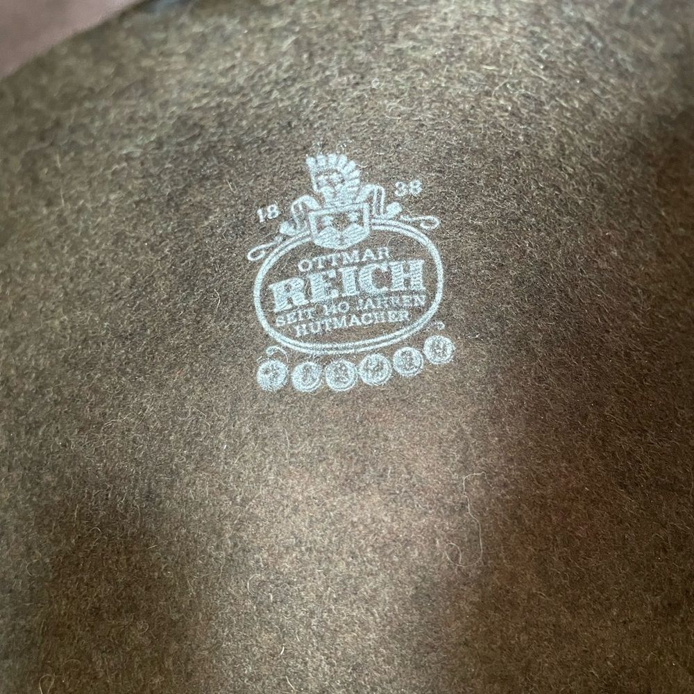 Vintage Ottmar Reich 1838 Hat EUC - Picture 7 of 7